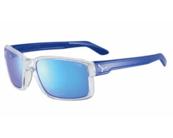 Cébé Dude Shiny Translucent Clear Blue Zonne Grey Blue AR