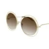 Chloé CH00045S Gold Brown Lenses