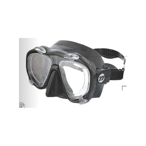 Demetz Clip And Dive Masque De Plongée à La Vue - Noir 1 Demetz Clip And Dive Masque De Plongée à La Vue - Noir