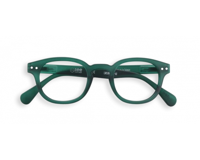 Izipizi Lunette De Lecture Forme C Reading Green Cristal Soft 1 Izipizi Lunette De Lecture Forme C Reading Green Cristal Soft