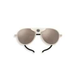 Izipizi Sun Glacier Plus-Forme I Sun Sand Brown Mirror Lens Cat4 Biosourcé