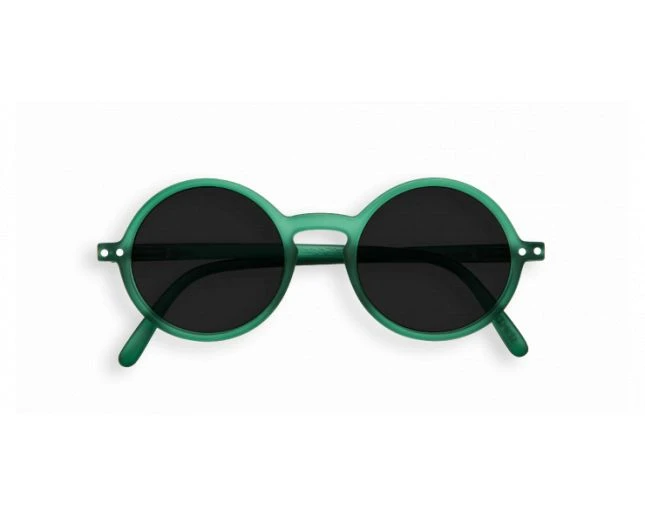 Izipizi Sun Junior Forme G 5-10 Ans Green Crystal Grey Lenses 1 Izipizi Sun Junior Forme G 5-10 Ans Green Crystal Grey Lenses