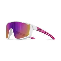 Julbo Fury S Mat Blanc Brillant/Rose - Spectron 3CF Flash Rose