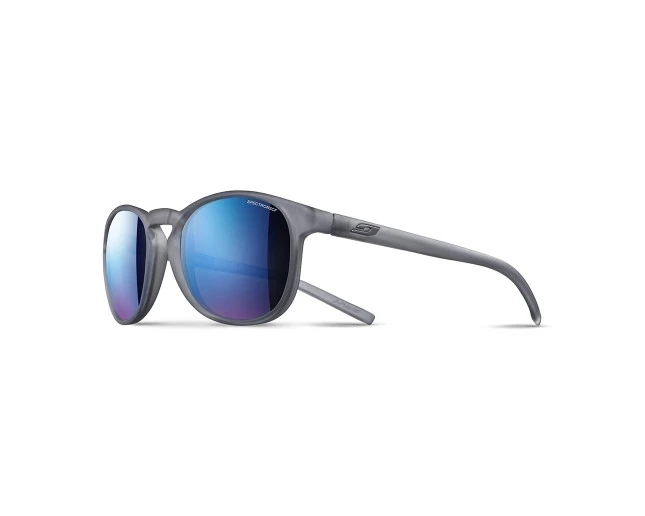 Julbo Lunette De Soleil Ado Fame Gris Translucide Mat - Spectron 3 Flash Bleu 1 Julbo Lunette De Soleil Ado Fame Gris Translucide Mat - Spectron 3 Flash Bleu