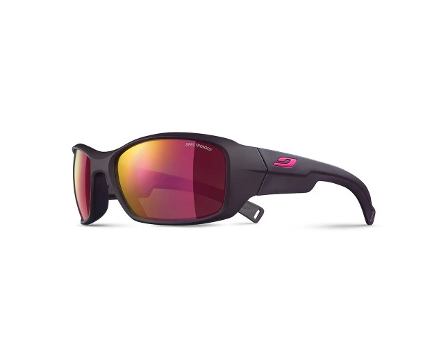Julbo Lunette De Soleil Ado Rookie Aubergine - Spectron 3 Flash Rose 1 Julbo Lunette De Soleil Ado Rookie Aubergine - Spectron 3 Flash Rose