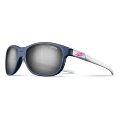 Julbo Lunette De Soleil Enfant Arcade Bleu Foncé / Gris - Spectron 3 Fume Flash Argent