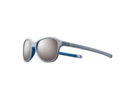 Julbo Lunette De Soleil Enfant Boomerang Gris Foncé / Bleu - Spectron 3 Flash Argent