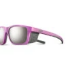 Julbo Lunette De Soleil Enfant Cover Rose / Gris - Spectron 4 Baby Flash Argent