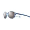 Julbo Lunette De Soleil Enfant Frisbee Bleu / Bleu Mint - Spectron 3 Flash Argent