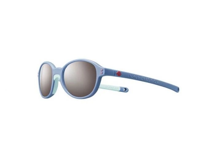 Julbo Lunette De Soleil Enfant Frisbee Bleu / Bleu Mint - Spectron 3 Flash Argent 1 Julbo Lunette De Soleil Enfant Frisbee Bleu / Bleu Mint - Spectron 3 Flash Argent