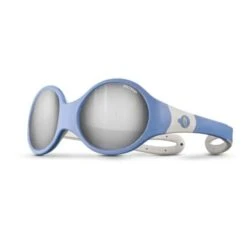 Julbo Lunette Enfant Loop Bleu/Gris Clair - Spectron 4 Baby Flash Argent
