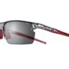 Julbo Outline Noir / Rouge - Performance Reactiv 0-3 Clear