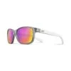Julbo Powell Gris Translucide/Blanc - Spectron 3CF Flash Rose