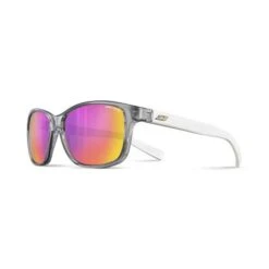 Julbo Powell Gris Translucide/Blanc - Spectron 3CF Flash Rose