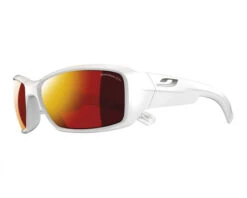 Julbo Whoops Blanc Brillant - Spectron 3 Flash Rouge