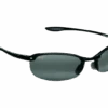 Maui Jim Lunette De Lecture Makaha Reader Noir Brillant Gris Neutre Polarisée