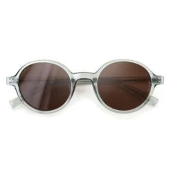 Moken Eyewear Lyndon Crystal/Brown Polarized