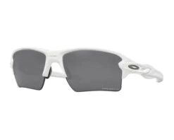 Oakley Flak 2.0 XL Polished White-Prizm Black Iridium Polarisé