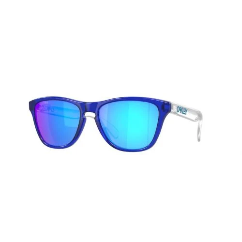 Oakley Frogskins XS Crystal Blue Prizm Sapphire 1 Oakley Frogskins XS Crystal Blue Prizm Sapphire