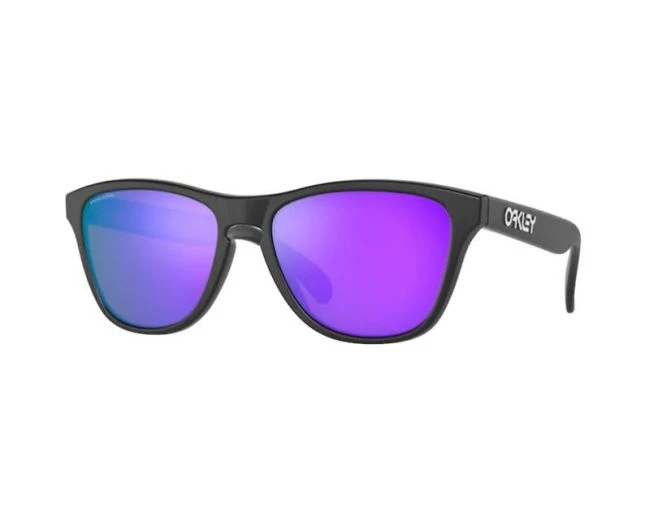 Oakley Frogskins XS Matte Black Prizm Violet 1 Oakley Frogskins XS Matte Black Prizm Violet