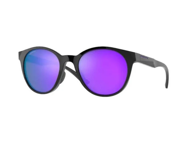 Oakley Spindrift Polished Black Prizm Violet 1 Oakley Spindrift Polished Black Prizm Violet