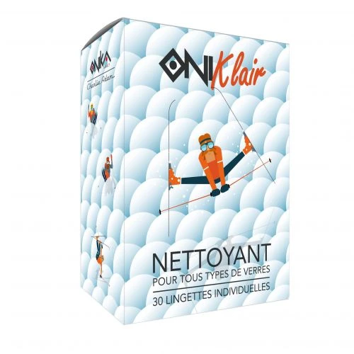 Onika Lingettes Lunette Charlie Adam Snow Boite De 30 - Hot Dog 1 Onika Lingettes Lunette Charlie Adam Snow Boite De 30 - Hot Dog