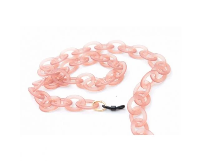 Valrose Chaines Acetate Avec Maillons Ovales Moyens Opaline Rose 1 Valrose Chaines Acetate Avec Maillons Ovales Moyens Opaline Rose